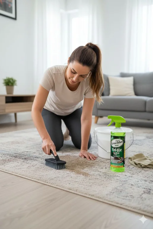 GREENDAS carpet stain cleaning